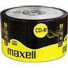 Maxell 50 CD-R 700MB 80 Min 52X, in shrink Box - 624036