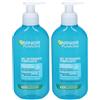 Garnier Gel Detergente Pure Active, detergente purificante quotidiano per pelli miste-con Imperfezioni, 200 ml 2x200