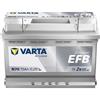 VARTA BATTERIA VARTA Dynamic EFB N70 70AH 760 AH Specifica per Giulietta 1.6 JTDM