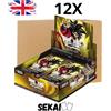 DRAGON BALL SUPER FUSION WORLD FB03 SEALED CASE RAGING ROAR 12X BOX ENGLISH ENG