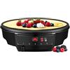 Steinborg Crepes Maker Cool Touch Maniglia 30 cm Diametro Antiaderente Crepes Macchina Crepesmaker Galettes Crepes Padella Creperie 1000 Watt