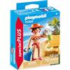 PLAYMOBIL Special Plus 70300 Donna in Vacanza con Sedia A Sdraio