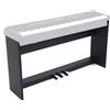 ECHORD WS-10B BLACK - Supporto Stand in legno per Pianoforte SP10 + Pedaliera 3