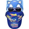 ARTESANIA CERDA' S.L.U. SONIC SET CAPPELLO/OCCHIALE DA SOLE BLU