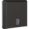 MAR PLAST Dispenser asciugamani Ecolored piegati a Z-C - 29 x 10,5 x 30,5 cm - vesuvian black - Mar Plast (unità vendita 1 pz.)