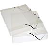 Exacompta 8 scatole archivio PP Crystal A4 dorso 2,5 cm cristallo