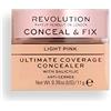 Revolution Beauty London Makeup Revolution Beauty London Nascondi & Fix, Copertura definitiva, Correttore, Rosa chiaro, 11g