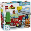 Lego DUPLO Town 10473 Autopompa con manichetta e pompiere