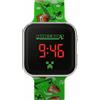 Minecraft - Orologio da polso digitale Led per bambini, Funzione data