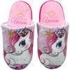 Unicorno - Pantofole invernali per bambini in poliestere