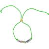 DODO Bracciale verde amore in argento