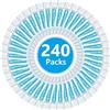 URAQT Sale Lavaggio Nasale, 240 Pezzi Sale per Lavaggio Naso Sali per Irrigazione Nasale, Wash Salt per Pulizia del Naso, Irrigatore Nasale, Neti Pot