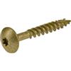 Power Pro The Hillman Group 47867 1/4-inch x 5,1 cm Star Drive Construction lag Screw with truss Head 1000 Hour Bronze Ceramic Coat, 50-pack