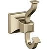 Amerock | Gancio per accappatoio singolo | Champagne dorato | Mulholland | Gancio per asciugamani | Accessori da bagno | Accessori da bagno