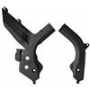POLISPORT 8472900001 - Set di piastre paramotore in plastica durevole e resistente agli urti compatibile con le moto KTM in colore nero