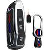 ontto Adatto a KIA Custodia protettiva per chiave auto per KIA Soul NIRO Xceed Sportage R NQ5 GT line Proceed GT Seltos Stinger Custodia per chiave in lega di zinco 3 pulsanti