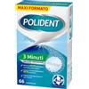 Polident 3 minuti Pulitore Protesi Dentale Quotidiano 66 Compresse