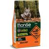 Monge B Wild Grain Free Anatra Con Patate Cibo Secco Per Cani Adulti Sacco 2,5 Kg