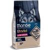 Monge B Wild Low Grain All Breeds Con Oca Cibo Secco Per Cani Adulti Sacco 12 Kg