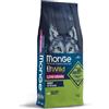 Monge B Wild Low Grain All Breeds Con Cinghiale Cibo Secco Per Cani Adulti Sacco 12 Kg