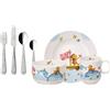 VILLEROY & BOCH Happy as a Bear Set 7 Pezzi Tavola Bimbo Porcellana