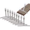 ieron 9 calibri universali per raggi, in acciaio inox, a forma di T, per riparazione e manutenzione della chitarra, accessori per strumenti musicali