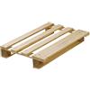 ratioform Mezza paletta in legno, conf. da 10 pz. ratioform