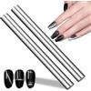 CHSEEO 2 Pezzi Magnete Bastone Set Unghie Penna Magnetico Cat Eye, 3D Magnetic Cats Occhi Polacco Polish Magnete Penna Chiodo, Nail Art Tool Uso con Occhio del Gatto UV Gel Polish Polvere o Smalto
