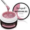 Sularpek Gel Ricostruzione Unghie, 15 ML Gel Passione Unghie, Gel Unghie, Gel Costruttore per Unghie Alta Densità per Ricostruzione Unghie, Allunga e Ripara(Nude Cover)