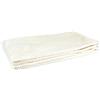 HOME DECO FACTORY, TX0096, Plaid a Nido d'Ape Crema, Tessuto per Interni Morbido ed Elegante, Ideale Come copriletto o Coperta, di Facile Manutenzione, 120x150 cm, Colore Crema