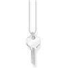 Thomas Sabo - Catena per collana argento sterling zirconia_cubica Donna, Argento, One Size - KE2129-001-21-L45V
