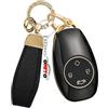 ontto Custodia per Chiave Auto Protezione per Chiave Auto Compatibile con Leapmotor T03 C11 S01 C01 2022 2023 2024 2025 Chiave Etui Cover Accessori TPU Cover per chiave auto Coprichiave D-Nero