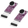 GERUI 2 pezzi MAX9814 AGC Microphone Amplifier Board Compatible with Arduino