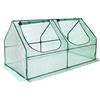 Yorbay Serra da Giardino a Tunnel Mini Serra per Orto, per Giardino Balcone, PE ,con 2 Porte, Verde, 180x90x90 cm