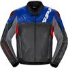SPIDI Giacca PROGRESSIVE LEATHER Blu Rosso SPIDI