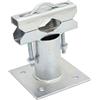 Premium X PremiumX SAT - Fascetta stringitubo per montaggio a parete, 2 fascette dentate, attacco fino a Ø 60 mm