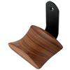 KiaoTime Supporto per cuffie in legno di noce, supporto da tavolo per cuffie, per audio, studio e giochi (montaggio a parete)