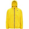 K-Way Giacca Modello Le Vrai 4.0 Claude Realizzata in Nylon Impermeabile, dalla vestibilità Morbida, Colore Yellow Dk S