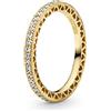 Pandora Funkeln und Herzen Ring 168655C01 Anello donna