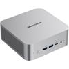 MINISFORUM MINIS FORUM M1 Pro-125H Mini PC, Intel Core Ultra 5 125H (14 core/18 fili, fino a 4,5 GHz), 32 GB DDR5 RAM, SSD M.2 PCIe 4.0, USB 4/Raid/OCuLink/Wi-FI 7/BT 5.4, 4K Quad Display
