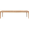 Ethnicraft - Tavolo rettangolare Bok OUTDOOR - Legno naturale - Teak massello - Designer Alain van Havre