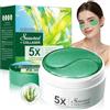 GAOMESIA Patch Occhi alle Alghe, 80 Pezzi, Collagene e Acido Ialuronico, Patch Occhiaie e Borse, Maschera Contorno Occhi Idratante Antirughe, Riduce Occhi Gonfi e Puffiness