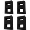 NORDUN Aquarium Foam Filter Inserts,Facile da sostituire,Sponga di Schiuma del Filtro,Sponga biochimica di filtrazione,4 Pezzi
