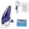 Tyatiyzn Ocarina Contralto, Flauto in Ceramica, per Principianti, Principianti di Ocarina