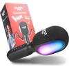 Vieta Pro | Microfono Wireless Karaoke con Altoparlante incluso. Microfono per cantare Bluetooth, 10h di batteria, USB, Radio FM, Registratore Vocale ed effetti luce e suono. | Microfono La Voce