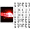 CGEAMDY 30 PCS T10 Lampadina a LED Super Bright 168 194 LED Light, Luce Portiera Auto 2W per Trunk Cargo Lights, Auto Lampadina Interna, Luci Di Cortesia Angolo Laterale Indicatori LED (Rosso)