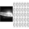 CGEAMDY 30 PCS T10 Lampadina a LED Super Bright 168 194 LED Light, Luce Portiera Auto 2W per Trunk Cargo Lights, Auto Lampadina Interna, Luci Di Cortesia Angolo Laterale Indicatori LED (Bianco)