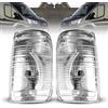 ROBUST CAR PARTS ROBUST Set di Lenti per Lampada Indicatore Specchietto Retrovisore Trasparenti Sinistra e Destra Coppia Per Ford Transit Mk8 2014-2019 BK3113B382AB BK3113B381AB 1847387 1847389