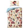 Novia - Copripiumino Singolo - One Piece - 100% Cotone, Disney, stampa colorata, facile da lavare, confortevole e piacevole sulla pelle