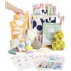 Pott'd Kit di Argilla senza cottura per Principianti. Kit fai da te creativo adulti comprendente argilla senza cottura, attrezzi, colori, pennelli, smalto e istruzioni passo-passo